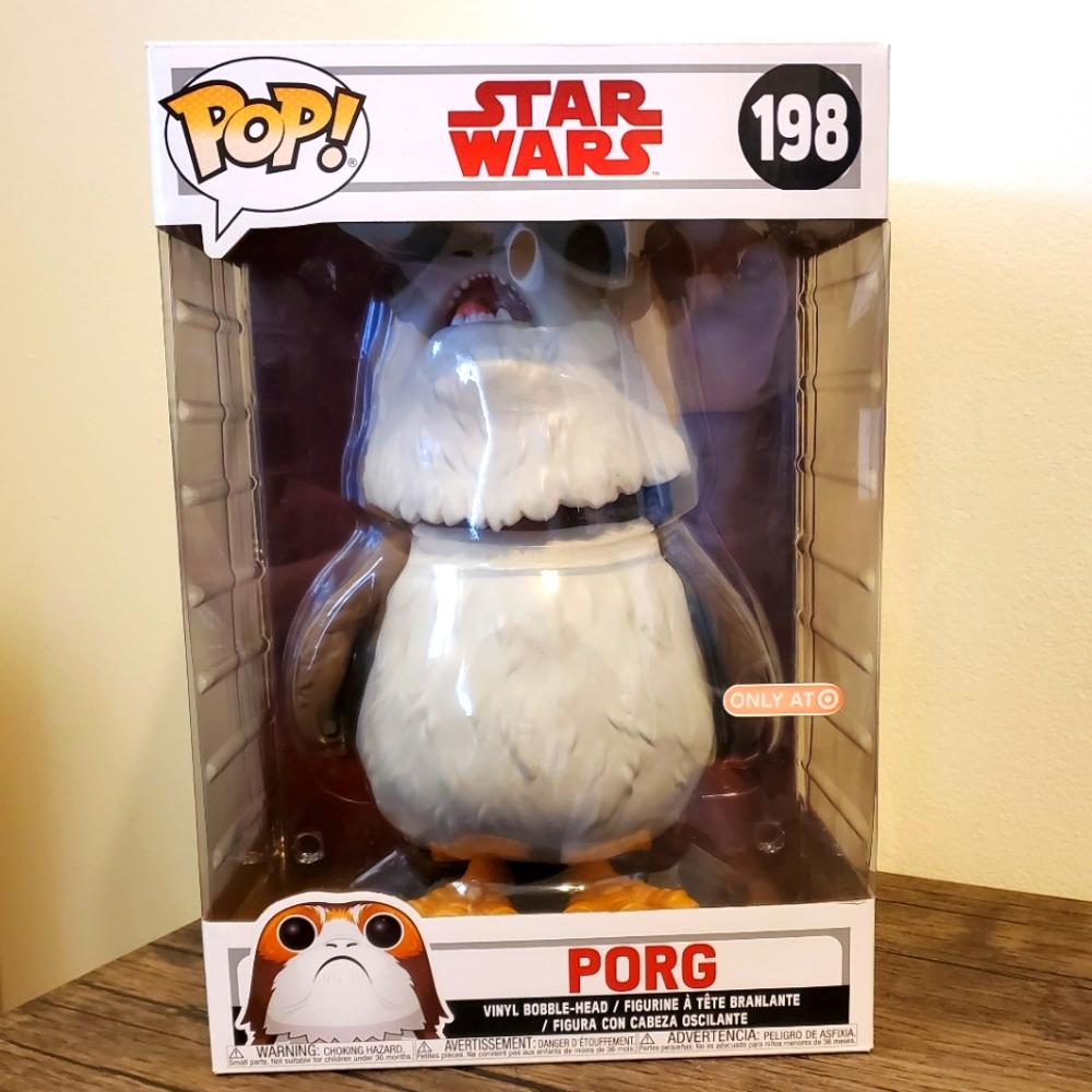 Starwars Giant Porg Funko POP